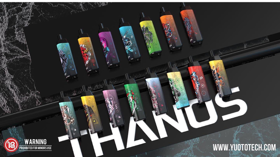 Yuoto Thanos 5000 soffia vaporizzatore eliminabile del E-succo di preriempimento 14ml una batteria Capapcity da 650 mAh