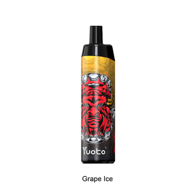 2022 nuovo arrivo sigaretta elettronica monouso Vape14ml E-Liquid 650mAh batteria ghiaccio d'uva per distributori di soffio