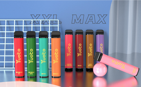 Penna Vape monouso all'ingrosso della fabbrica Yuoto XXL Max 3500 Puffs Mesh Coil 9ml E-Liquid 1200mAh Batteria