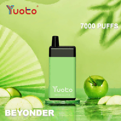Beyonder Yuoto Vape eliminabile 7000 soffi con E-succo 16mL &amp; 15 sapori