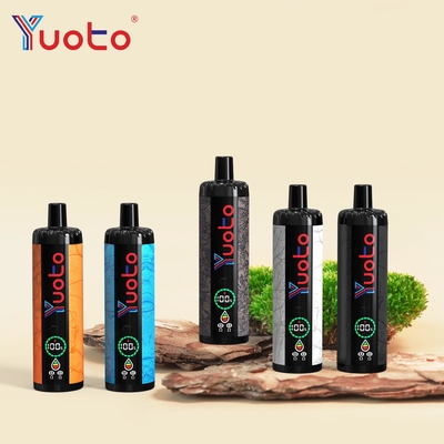 Flusso d'aria regolabile YUOTO 15000 Puffs Vapore usa e getta con bobina DualMesh 850mAh Batteria 23 Sapori
