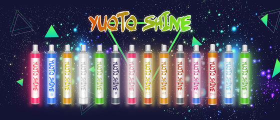 Yuoto popolare Vape con il sale di alta qualità Vape eliminabile Yuoto originale del nicotina di 5% 1500 soffi Vape Ecigs