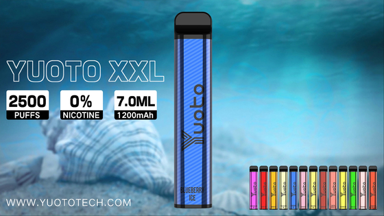 sale eliminabile del nicotina di Vape 5 di colpo sostituibile della cartuccia 2500