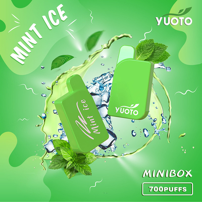 Yuoto Mini Box 700 soffia una batteria eliminabile 450mAh 2.3ml di 15 sapori di Vape