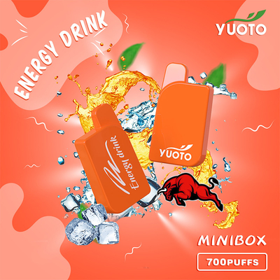 Yuoto Mini Box 700 soffia una batteria eliminabile 450mAh 2.3ml di 15 sapori di Vape