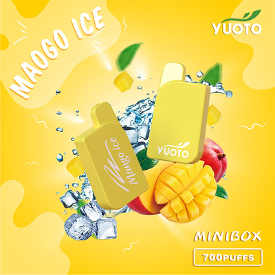 Yuoto Mini Box 700 soffi 15 condisce la marca Mongo Ice di Maskking del ghiaccio della menta da 2,3 ml Juice Capacity You Deserve It