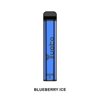 Yuoto 2500 soffia vaporizzatore Pen Kit di sapori 23 sapori 5% ghiaccio eliminabile dell'uva della batteria da 1200 mAh popolare in India