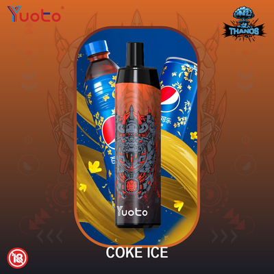 Nicotina ricaricabile di Dispoable Vape 5% della bolla di Yuoto del soffio di Thanos 5000