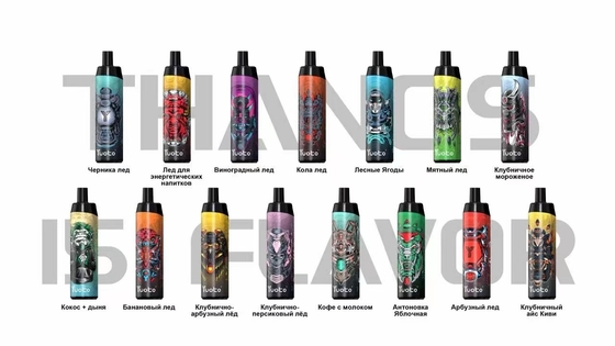 Yuoto Thanos 5000 soffia vaporizzatore eliminabile del E-succo di preriempimento 14ml una batteria Capapcity da 650 mAh