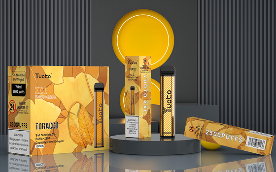 Nicotina eliminabile 1200 di Vape MAh Battery 5% dei soffi di sapori 7.0ML 2500 di Yuoto 23