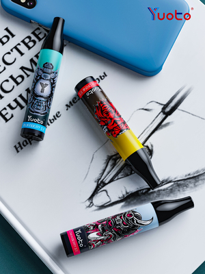 15 sapori 2000puffs Yuoto Vape eliminabile 6ml E 850mAh liquido con Mesh Coil