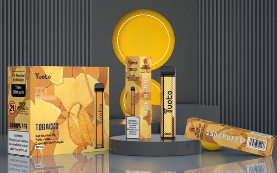 Soffio originale di Yuoto XXL 2500 di sapori, wholsale eliminabile del nicotina della sigaretta 2% di E