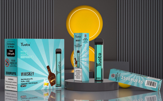 sigaretta elettronica originale yuoto xxl 2500 puff vape pen 5% nic prezzo all'ingrosso di fabbrica con buona qualità