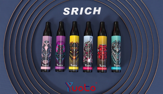 Penna eliminabile di Vape delle E-sigarette di Vape Mesh Coil 6ml E Juice Battery 850mAh dei soffi originali di Yuoto 2000