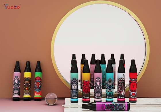 Yuoto popolare 2000 soffia penna eliminabile di Vape delle E-sigarette del succo 850mAh di Mesh Coil 6ml E del vape di Vape