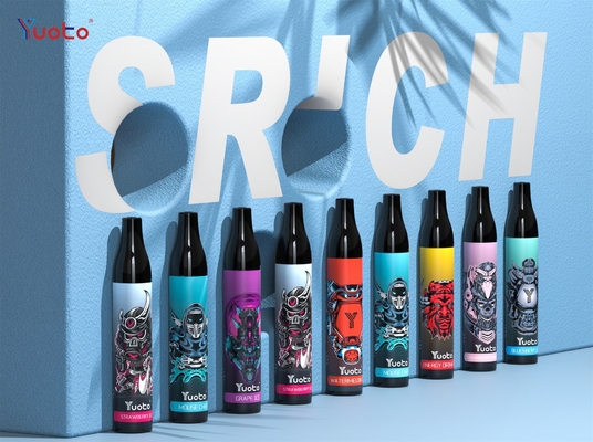 Yuoto popolare 2000 soffia penna eliminabile di Vape delle E-sigarette del succo 850mAh di Mesh Coil 6ml E del vape di Vape