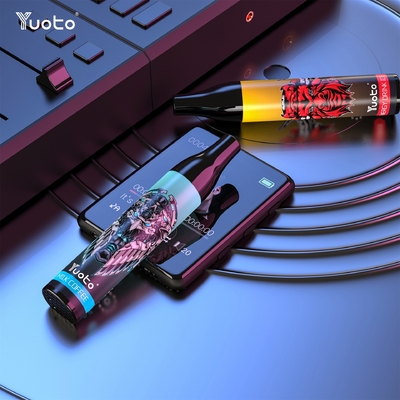 Yuoto popolare 2000 soffia penna eliminabile di Vape delle E-sigarette del succo 850mAh di Mesh Coil 6ml E del vape di Vape
