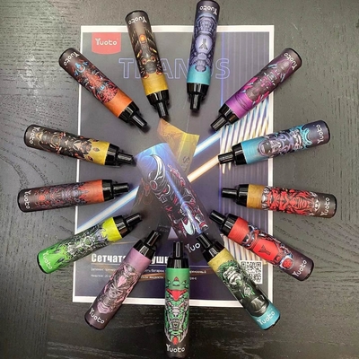Penna Vape usa e getta Yuoto Thanos 5000 Puffs Mesh Coil 14ml E-Liquid 650mAh Batteria