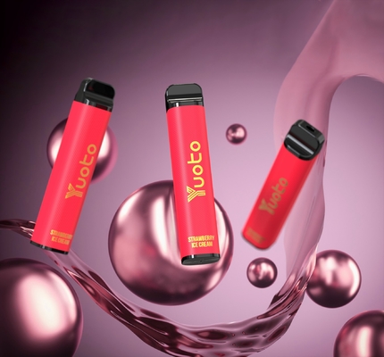 Yuoto xxl Max 3500 Puffs fragola anguria fabbrica originale e cig 5% nitotion 9mle liquido
