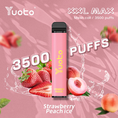Yuoto New Release XXL Max 3500 Puffs Electric Narghilè Vape Pod Factory Directly Blueberry ice