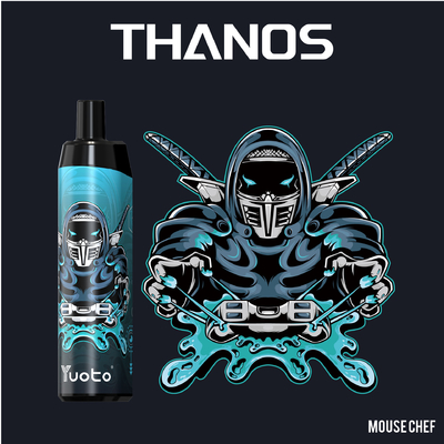 Yuoto Thanos usa e getta 5000 sbuffi Vape Pod Milk Coffee con 14ml E-Liquid 650mAh Batteria Mesh Coil Spedizione veloce India