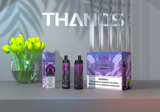 Anguria Ice usa e getta Vape Yuoto Thanos 5000 soffi E sigaretta con bobina in rete 14ml E-Liquid 650mAh Batteria