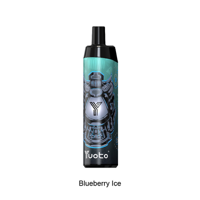 Penna Vape all'ingrosso 2022 Vaporizzatore usa e getta di nuovo design con bobina a rete 14ml E-Liquid 650mAh Batteria Blueberry Ice