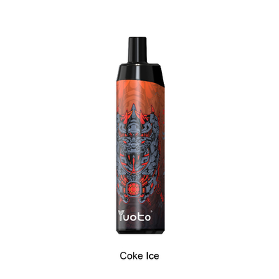 Vape Pod 14ml Ejuice 650mAh Battery Coke Ice direttamente usa e getta in fabbrica all'ingrosso per distributori di soffio