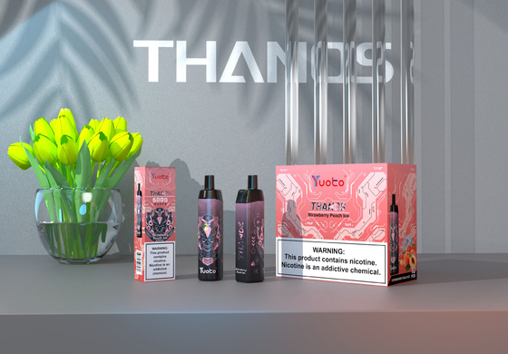 Ghiaccio all'anguria alla fragola 5000 soffi monouso Vape Pod Yuoto Thanos Mesh Coil 14ml Ejuice 650mAh Batteria dalla Cina