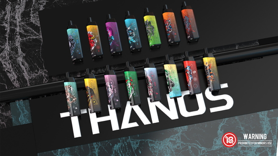 5000 soffi usa e getta Vape Pod Peach Flavour Yuoto Thanos Mesh Coil 14ml Ejuice 650mAh Batteria dalla fabbrica cinese