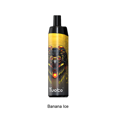Vape Pod monouso 5000 soffi Banana Flavor Yuoto Thanos Mesh Coil 14ml Ejuice 650mAh Batteria Bulking China Factory