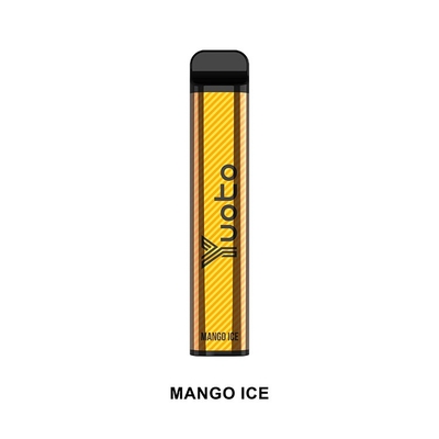 Sigaretta elettronica Yuoto Penna Vape monouso 2500 soffi XXL Mango Ice 1200mAh 5% nicotina