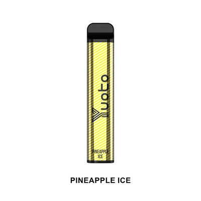 Yuoto monouso Vape Pen Device 2500 Puffs miglior ecig usa e getta 2022 ananas Ice 7ml