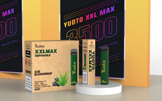 Yuoto Monouso Vape 3500 Puffs Strawberry Raspberry XXL Max Puff Plus per Emirati Arabi Uniti