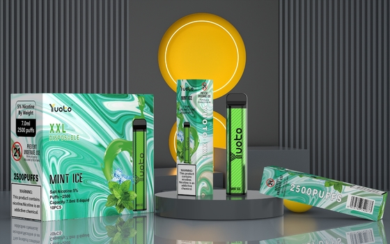 Pctg 2500 soffia baccello eliminabile, Yuoto XXL Vape eliminabile Pen Without Display