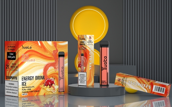Pctg 2500 soffia baccello eliminabile, Yuoto XXL Vape eliminabile Pen Without Display