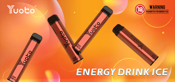 Spedizione veloce Yuoto XXL 2500puffs Sigaretta 2500 Puff Vaping Device 7.0ml Eliquid 1200mAh Batteria