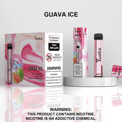 Penna Vape monouso all'ingrosso in fabbrica con 7ml E-Liquid 1200mAh Batteria Fragola Kiwi Ice
