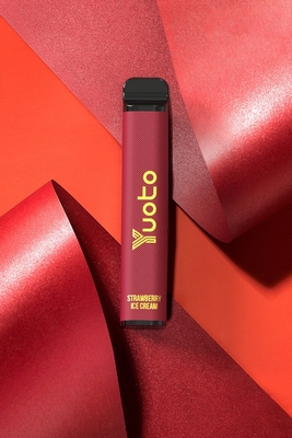 Kit vape usa e getta Yuoto XXL MAX da 3500 sbuffi con aromi di fragola a bobina in rete