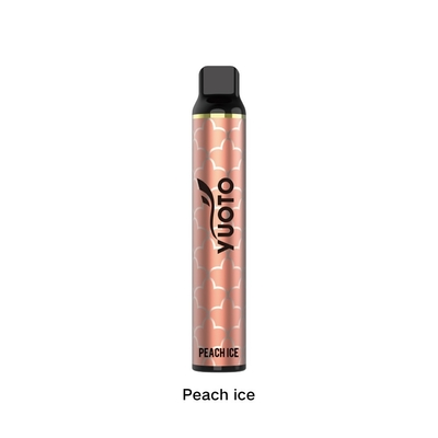 Yuoto Best Disposable Vape 2022 Peach Ice Luscious Wholesale Europe 3000 Puffs 50mg Nicotina