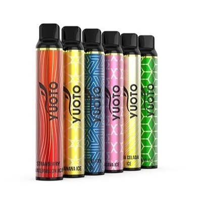 Yuoto Best Disposable Vape 2022 Peach Ice Luscious Wholesale Europe 3000 Puffs 50mg Nicotina
