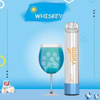 YUOTO shine pro 2000puffs vape usa e getta led bagliore colorato succo da 5,0 ml e 850 mAh