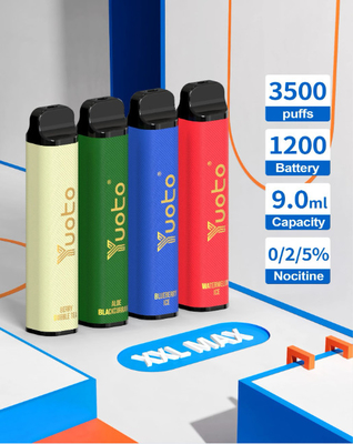 2023 Nuova versione Logo personalizzato di alta qualità Yuoto 3500 Puff Usa e getta Vape Nut Bars Gusto
