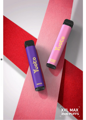 2023 Nuova versione Logo personalizzato di alta qualità Yuoto 3500 Puff Usa e getta Vape Nut Bars Gusto