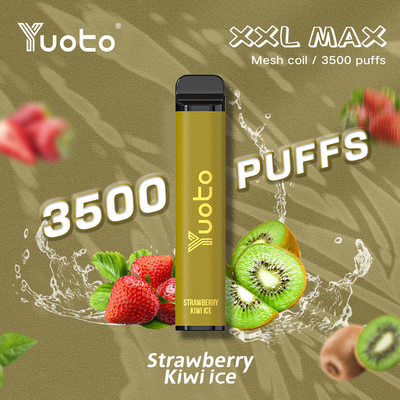 Vape monouso all'ingrosso da 3500 sbuffi con supporto per bobina a maglie di batteria da 1200 mAh E-Liquid da 9 ml Personalizza la fabbrica OEM ODM