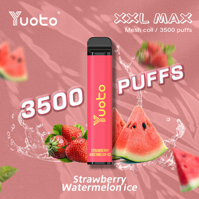 2022 Nuova sigaretta elettronica monouso Vape OEM Puffs Bar 9ml E-Juice 1200mAh Batteria Ghiaccio d'uva per distributori di soffio