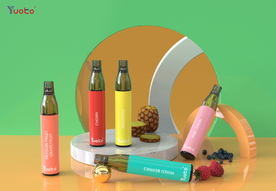 14 succo 2% Nic Yuoto Bottles Max di sapori 2ML E 600 soffi con TPD Pen Hookah