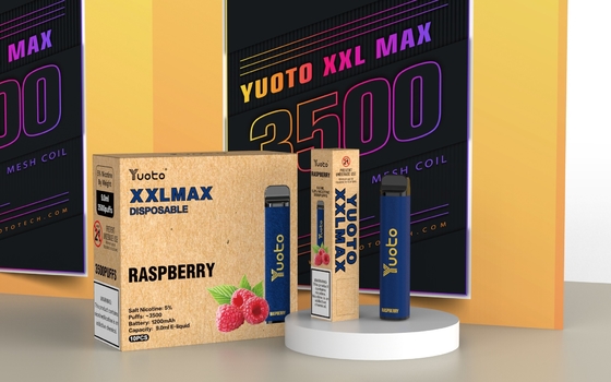 Penna massima eliminabile del vape della batteria 9.0ml E Juice Mesh Coil di Yuoto XXL 3500puff 1200mAh del vape