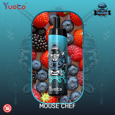 Sigaretta di 14ML 650mAh Yuoto Thanos E, tipo C di Pen Hookah Mesh Coil With di 5000 soffi