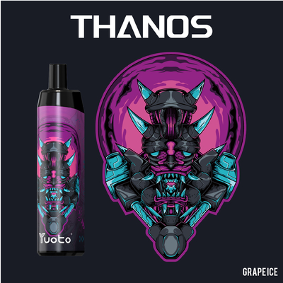 Sigaretta di 14ML 650mAh Yuoto Thanos E, tipo C di Pen Hookah Mesh Coil With di 5000 soffi